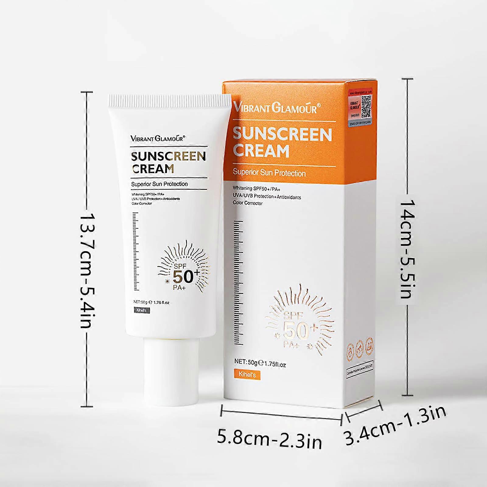 Sunscreen Is Refreshing Non Greasy Brightening Protective Cream PU1979