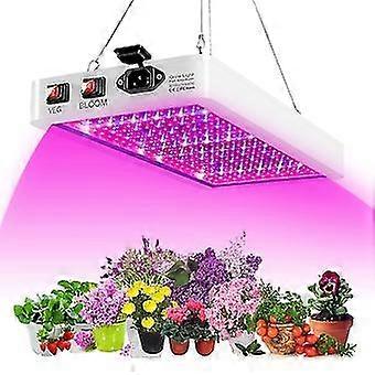 2000W LED Grow Light for Indoor Plants 312 LEDs Full Spectrum Veg and Bloom Dual Switch IP65 Waterpr