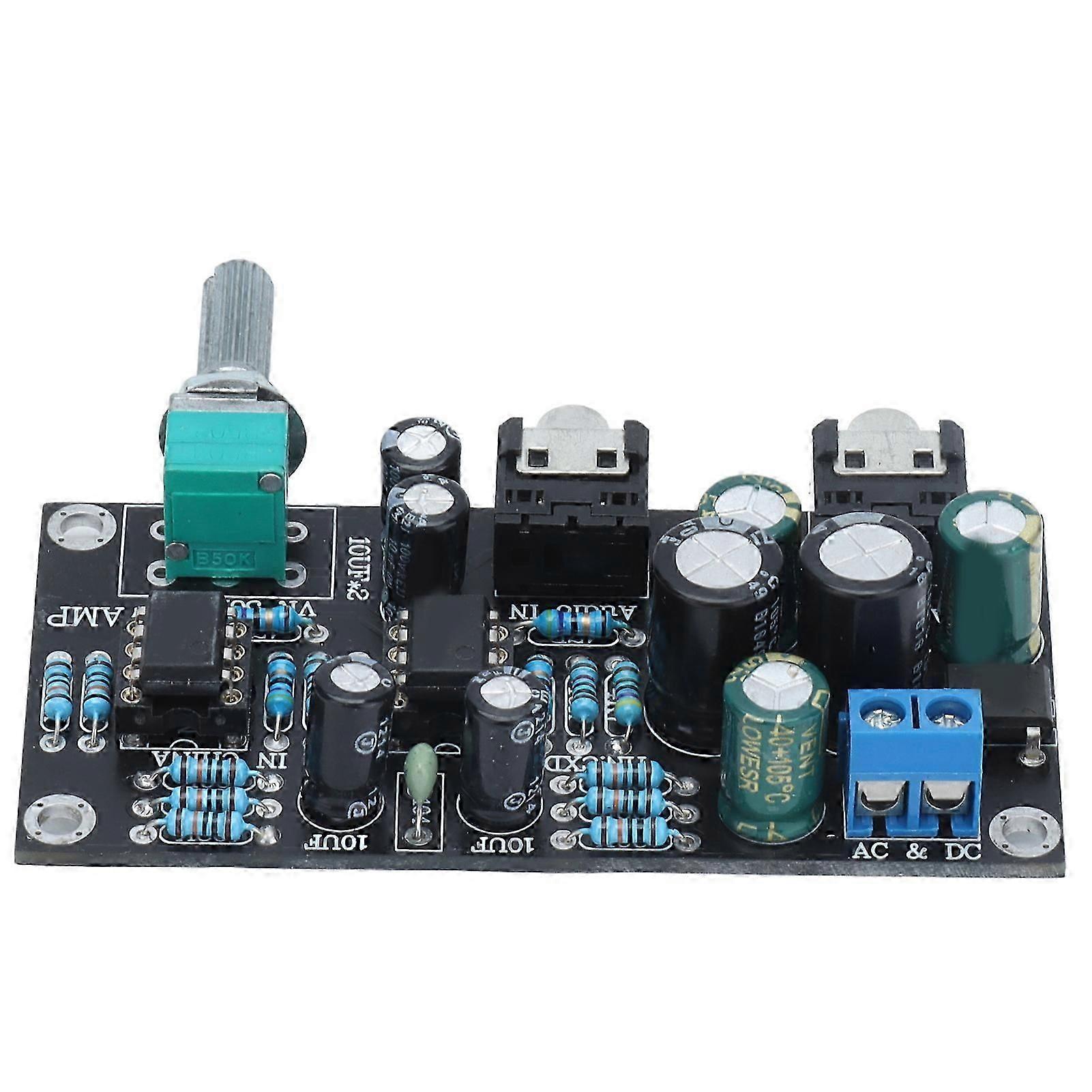 Amp Circuit Board o Amplifier Module Single Power 2 Channel Circuit Board Component 47