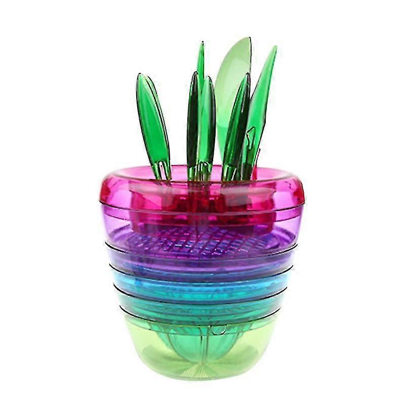 10pcs Fruit Plant Salad Tool