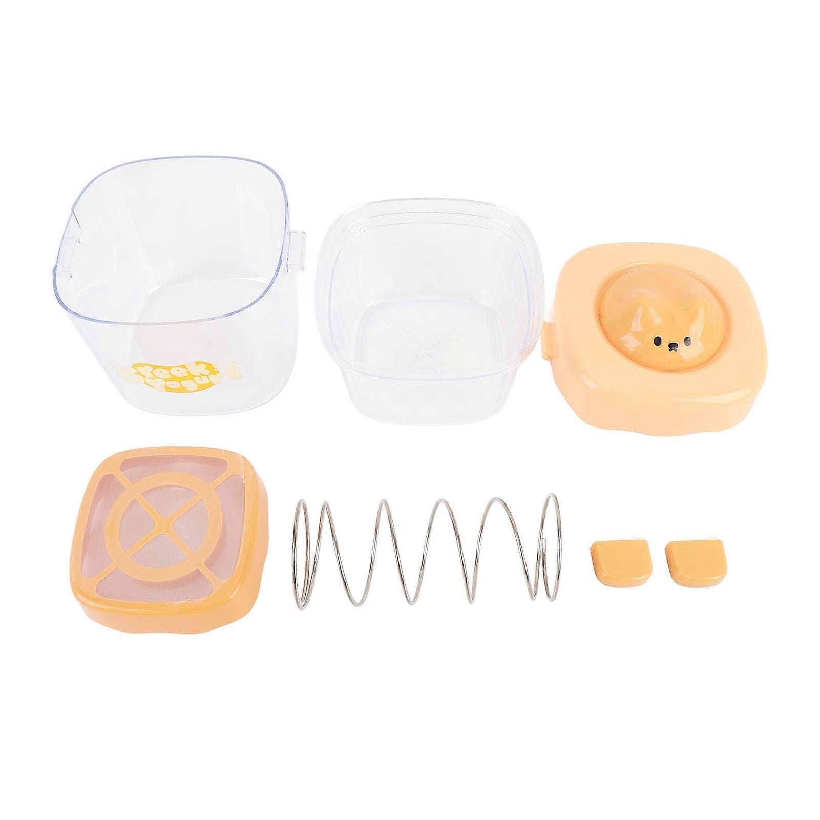 Yogurt Strainer High Efficiency Fine Mesh User Friendly Multifunctional Yogurt Whey Separator for Thick Greek Yogurt Yellow