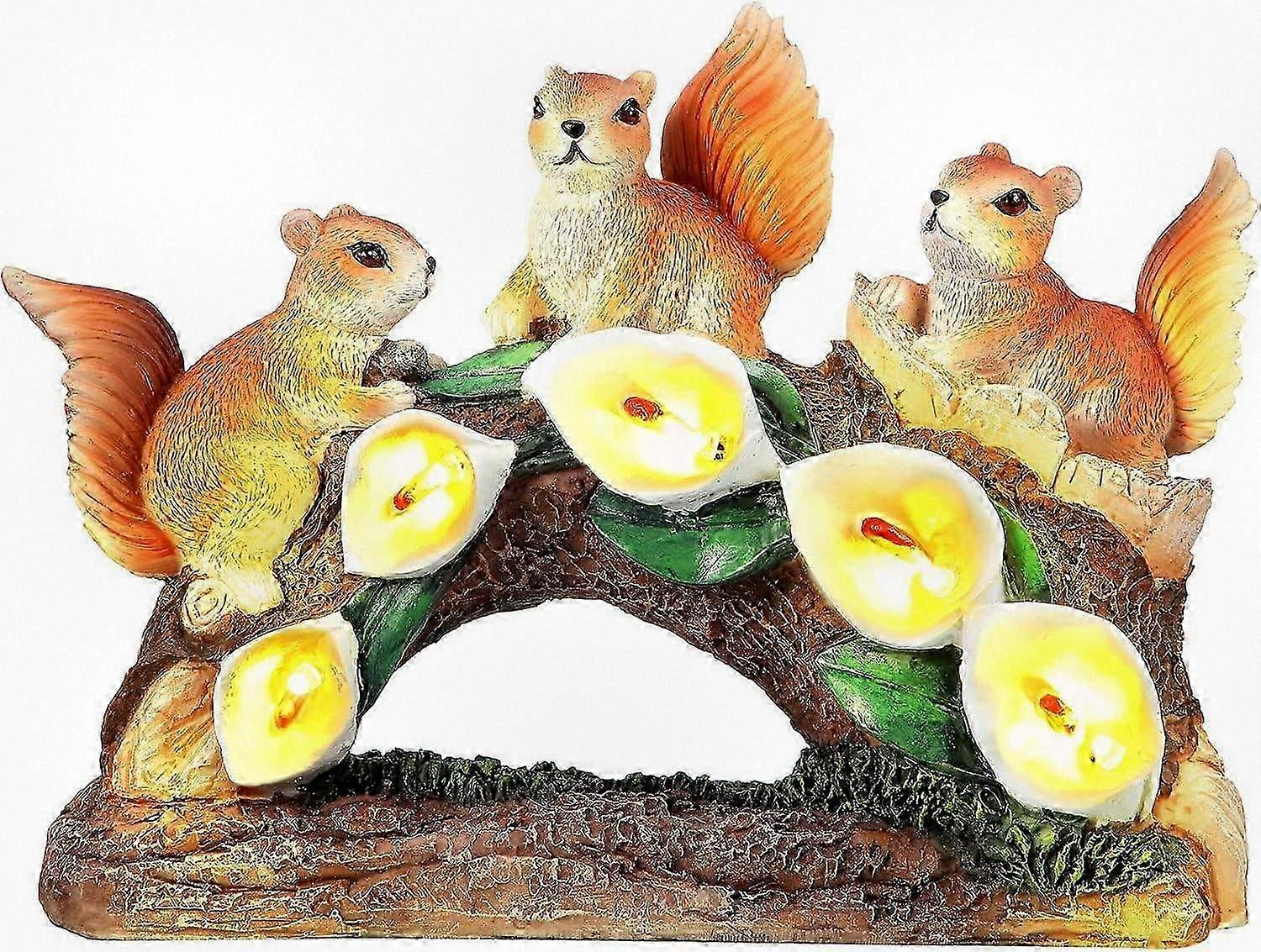 Solar Powered LED Waterproof Garden Decoration in Animal Shape for Outdoor Patio