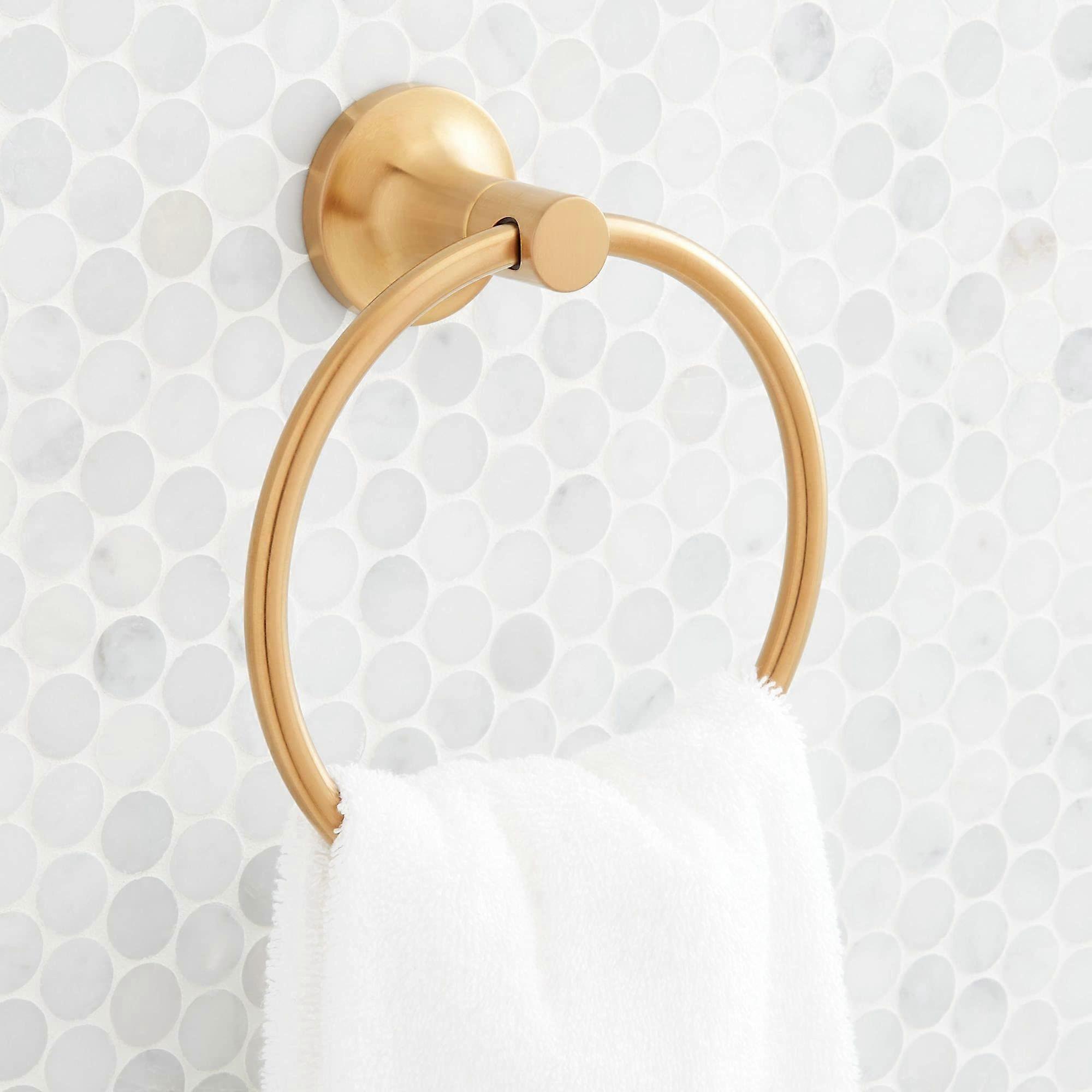 Wall Mounted Towel Ring for Bathroom 6-1/2"