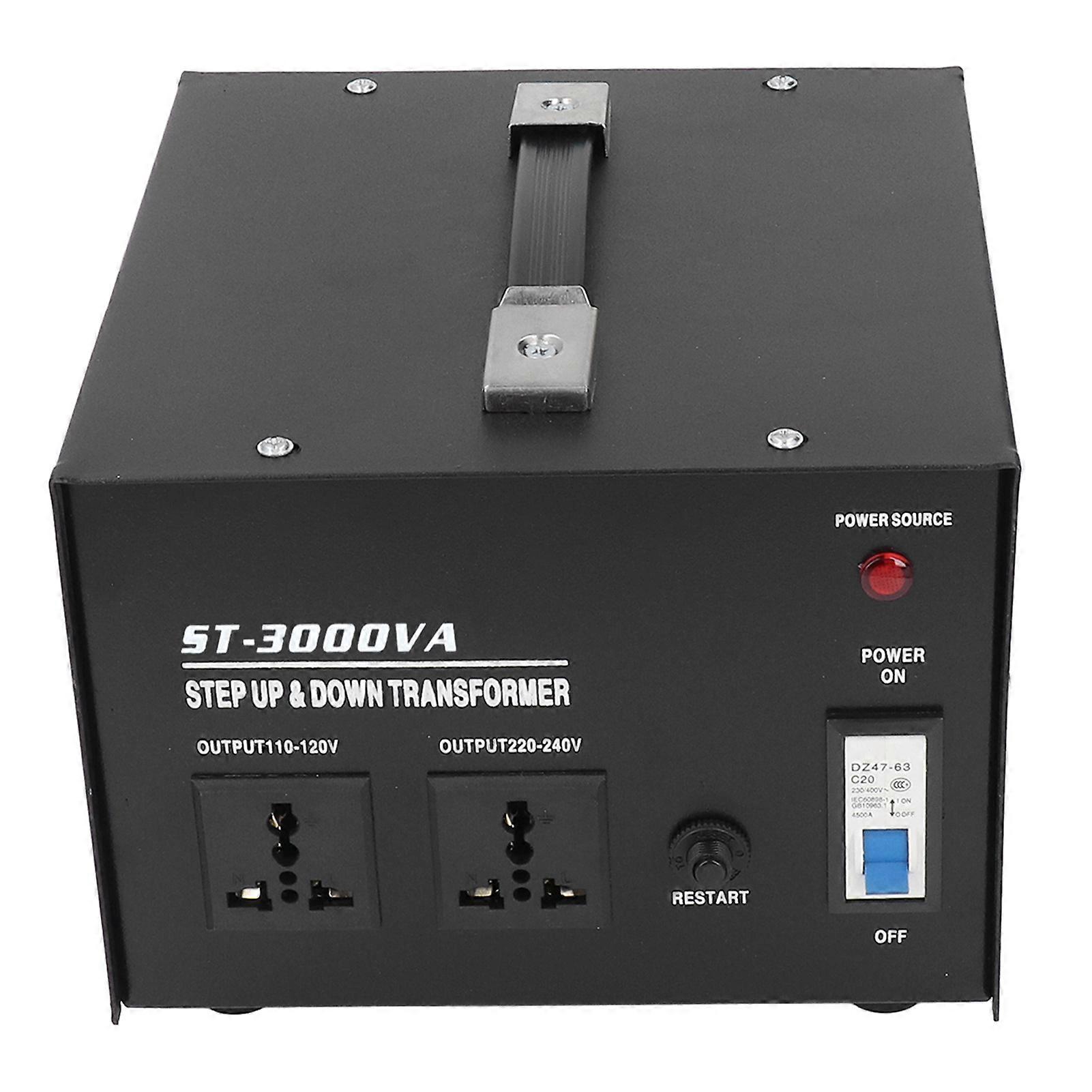 ST-3000VA 3000W AC Voltage Transformer Step Up Down Converter