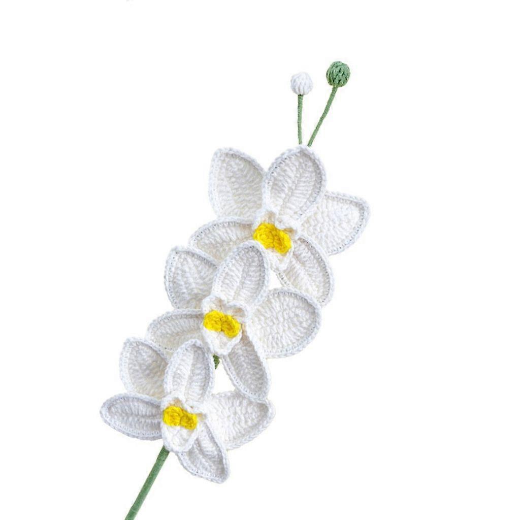 Exquisites Knitted Flower Simulation Bouquets Flower for Table Decorations