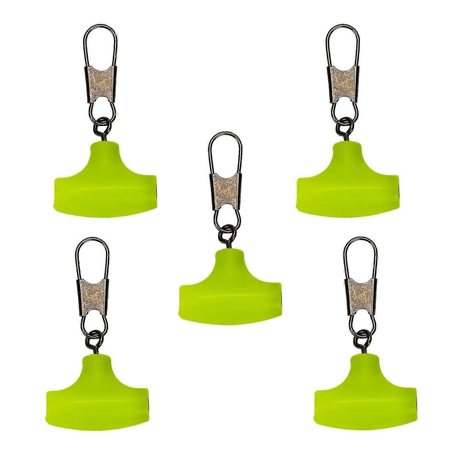 5x Sinker Slider Sinker Weight Connector with Snap Fishing Line Sinker Slide 3cmx1.5cmx0.6cm