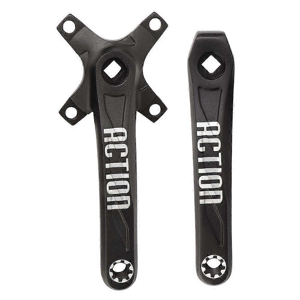 Poogoo Rfwfft Replacement Crank Arms 64 Bcd Chainring,Aluminum Alloy Left and Right