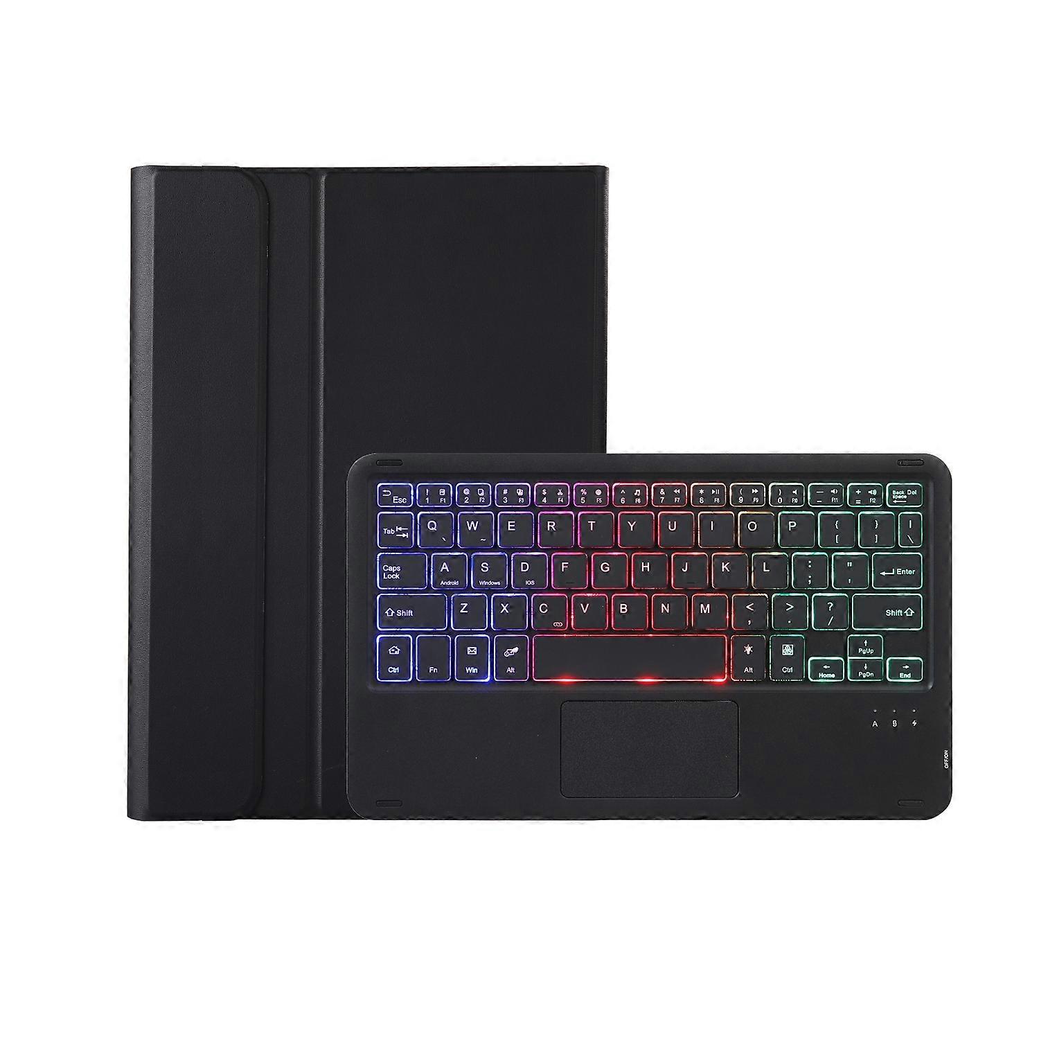 A0N13-AS Ultra-thin Detachable Backlight Bluetooth Keyboard Leather Tablet Case with Touchpad For Xiaomi Pad 7 / 7 Pro 11.2 inch