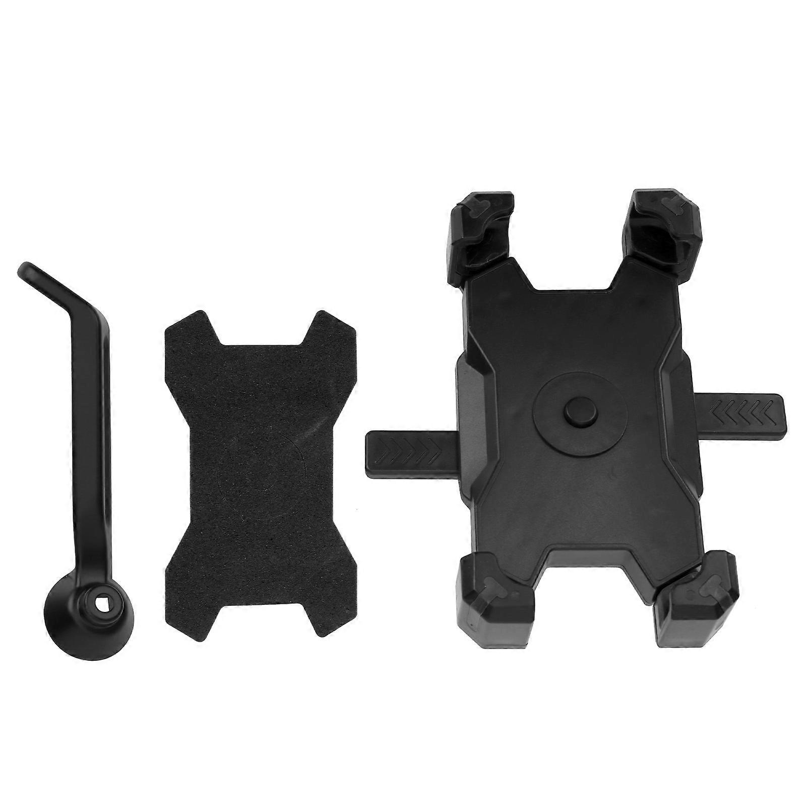 Bike Phone Stand Rotatable Navigation Locking Motorcycle Cycling Bracket Rearview Mirror