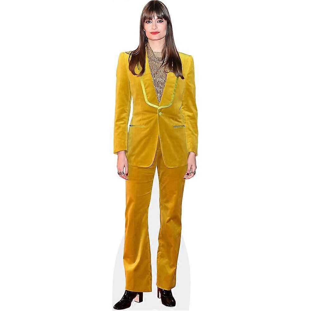 Clara Luciani (Suit) Cardboard Cutout (lifesize OR mini size). Standee. Stand Up.