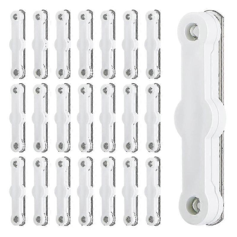 Pack Of 22 Magnets For Fly Screens,self-adhesive Magnetic Strips, Permanent Magnets For Fly Screen For Home -N2679--