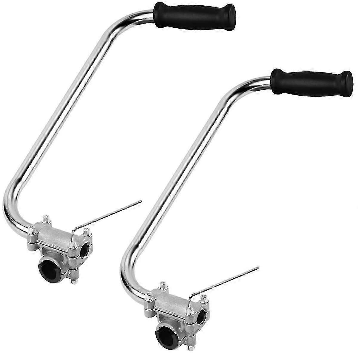 2PCS Weed Eater Handle - String Trimmer Handle, Ergonomic Trimmer Grip, Weedeater Handle with Bracket Clamp