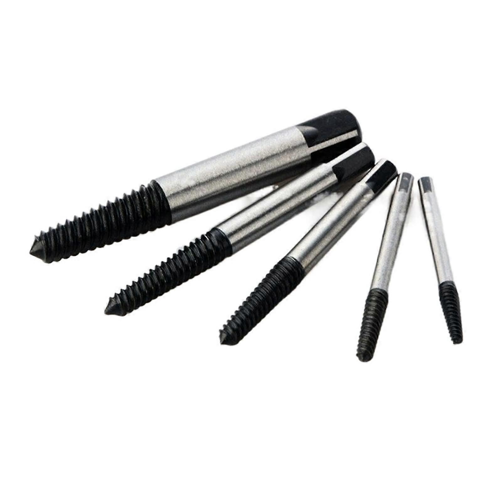10Pcs Screw Extractor Center Drill Bits Guide Set Broken Damaged Bolt Remover Removal Speed Easy Set bit