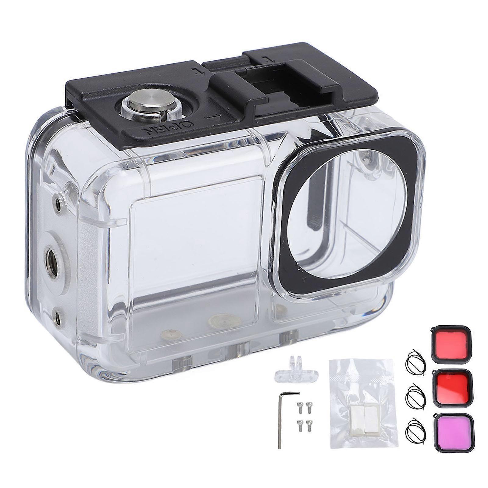 Waterproof Underwater Camera Case - 45M Depth, Action 5 Pro Compatible, High Clarity