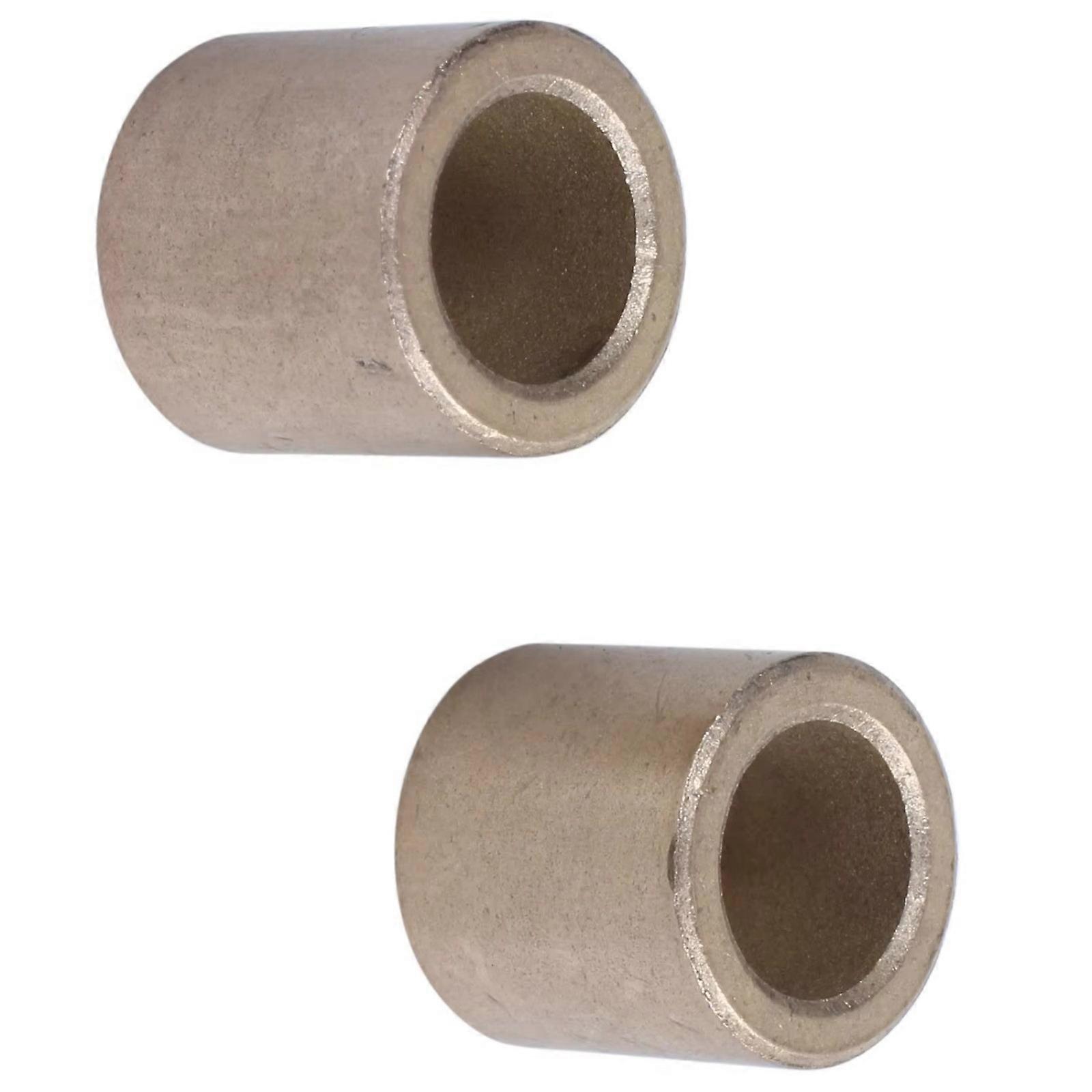 2PCS Metal Bushing Bearing Sintered Bronze Bushing Metal Texture for Noise Reduction and Improved Appliance Efficiency