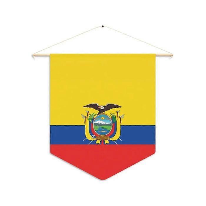 Pennant – Flag of Ecuador – 30 x 45 cm – Polyester – Hanging – 1 piece