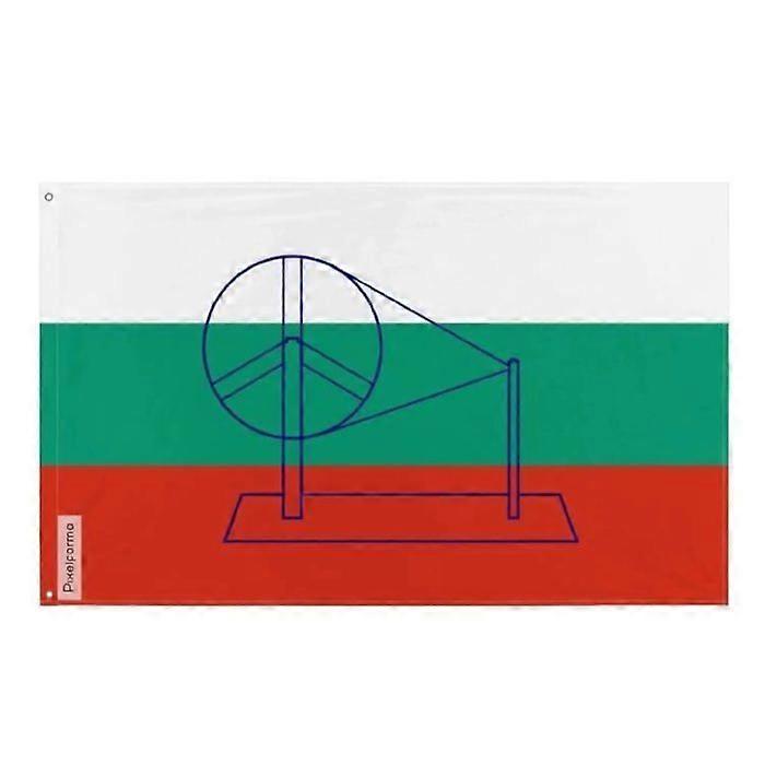 Unofficial flag of India from 1921 – 160 x 240 cm – Polyester – Iron eyelets – Durable
