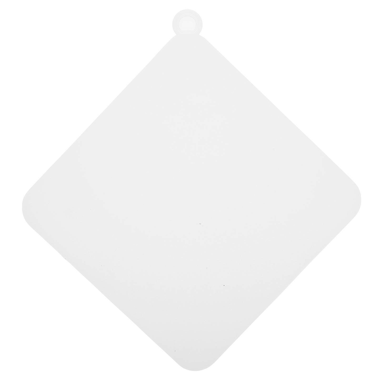 Floor Drain Cover for Kitchen & Bathroom Sinks – Semi Transparent, Thick Design Blocks Hair and Food Waste, Prevents Odors and Clogs