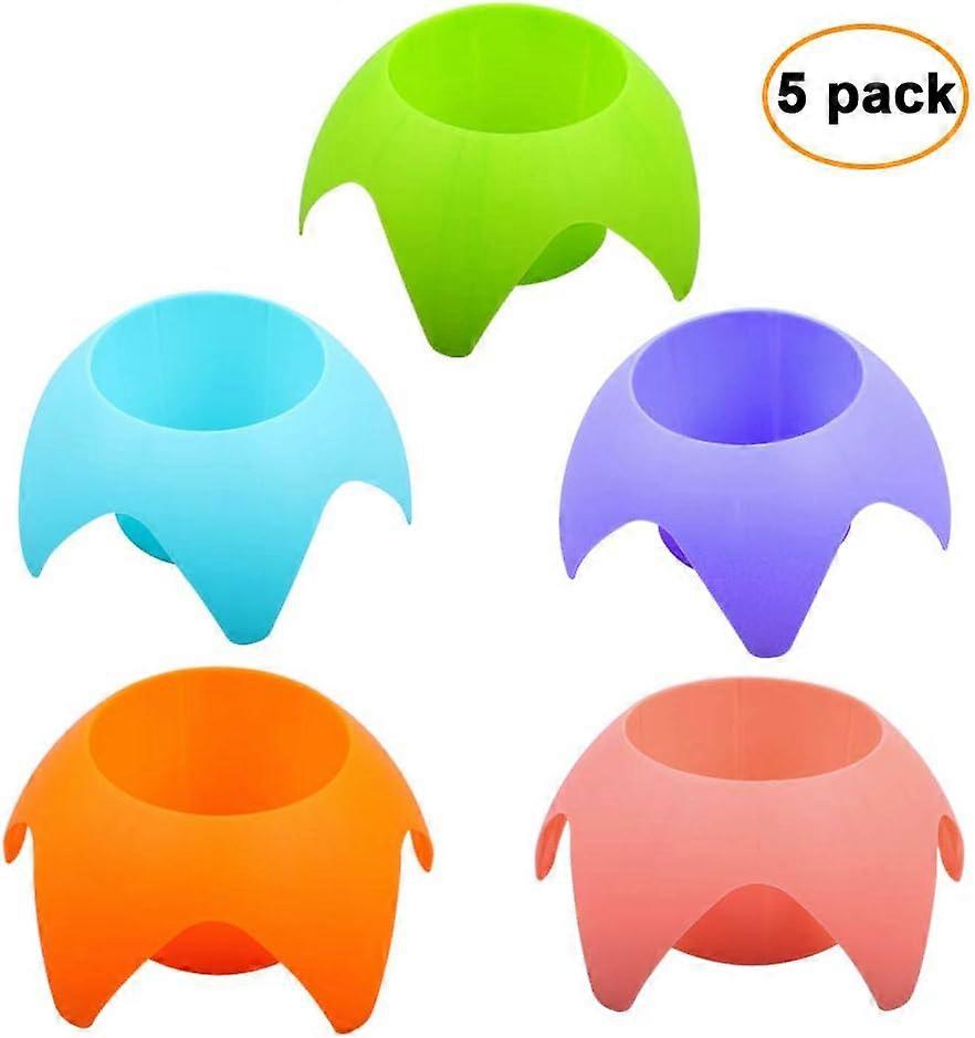 Beach Vacation Accessories 5Pcs Beach Sand Coasters Drink Cup Holders