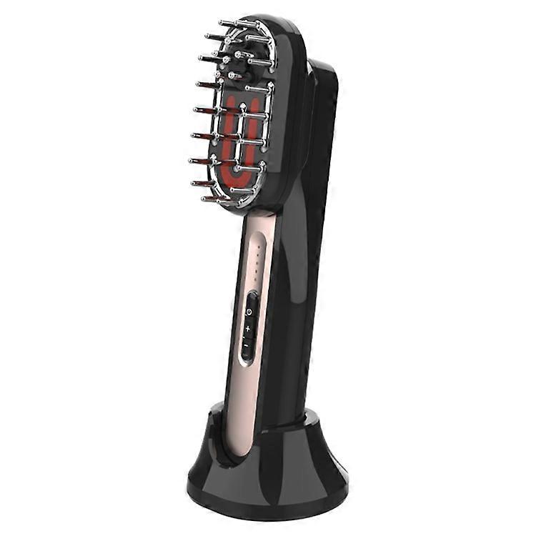 ST-1502 Multifunction Electric Comb EMS Microcurrent Meridian Massage Brush