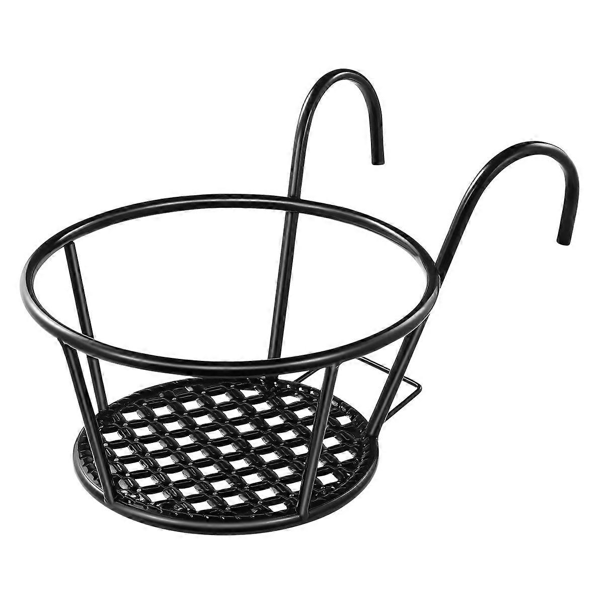Decorative Hanging Planter, Iron Holder Suitable for Various Settings
