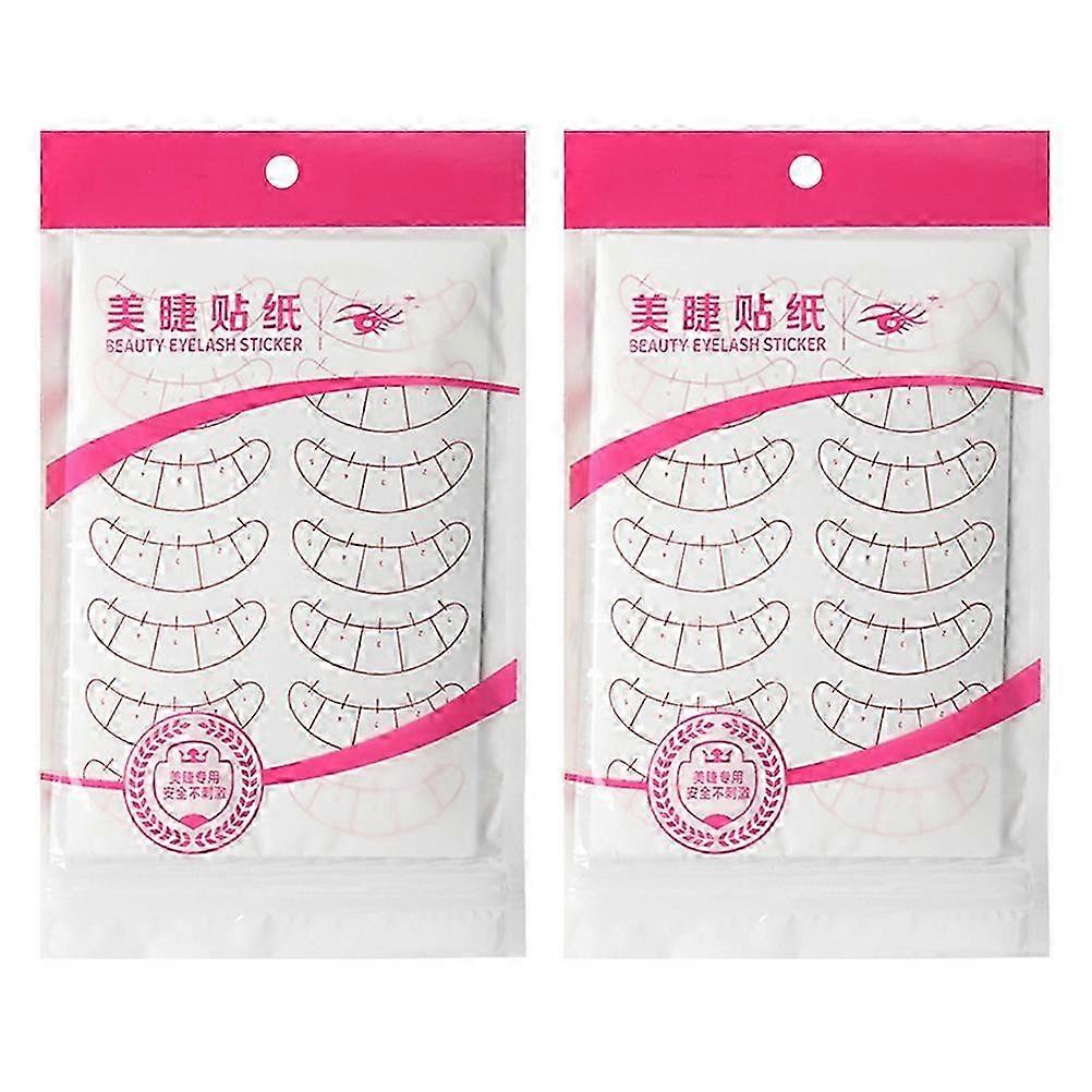 20 Sheets Eyelash Extension Sticker Eye Lash Isolation Positioning Patches