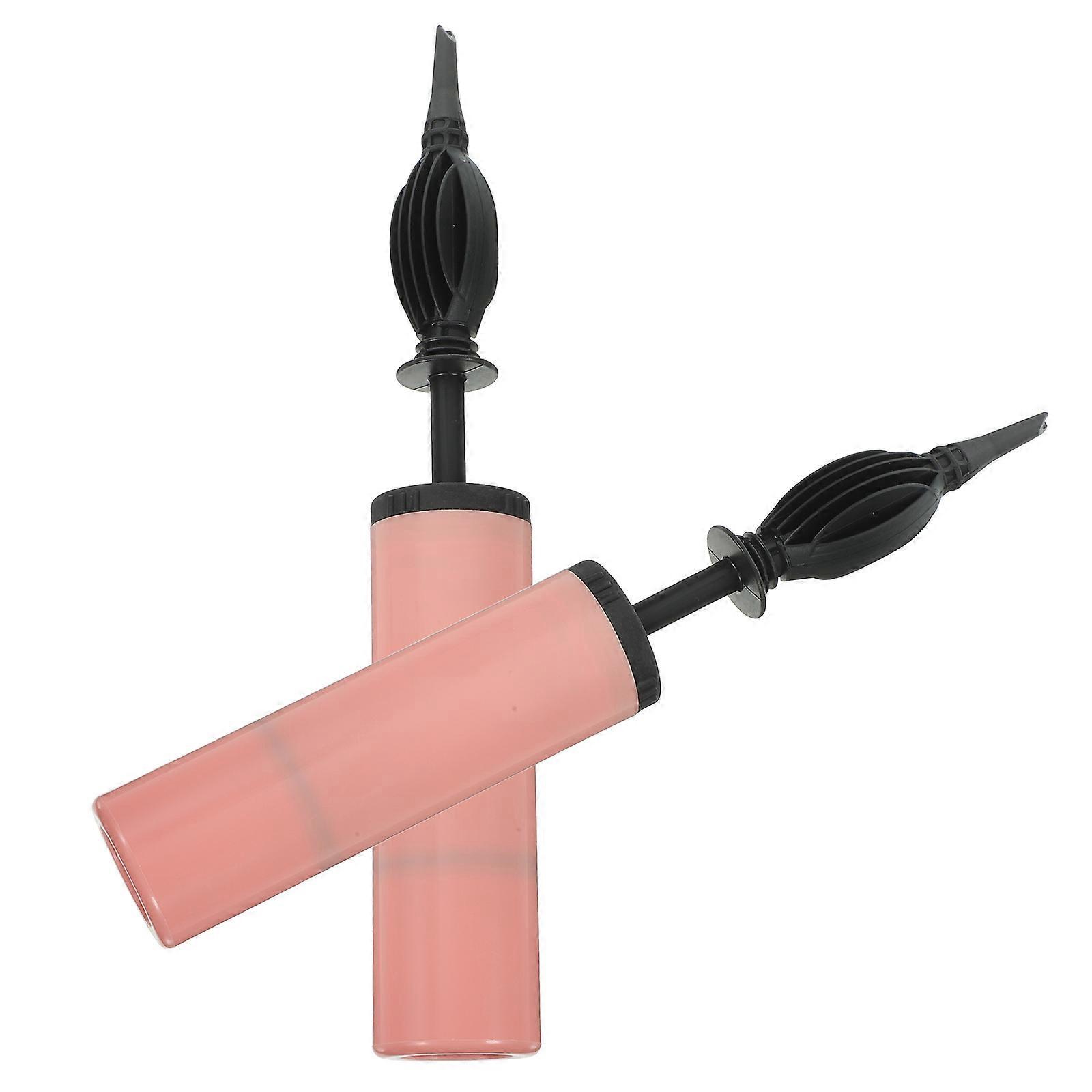 2pcs Portable Air Column Bag Inflator with Hands Push Type Random Style