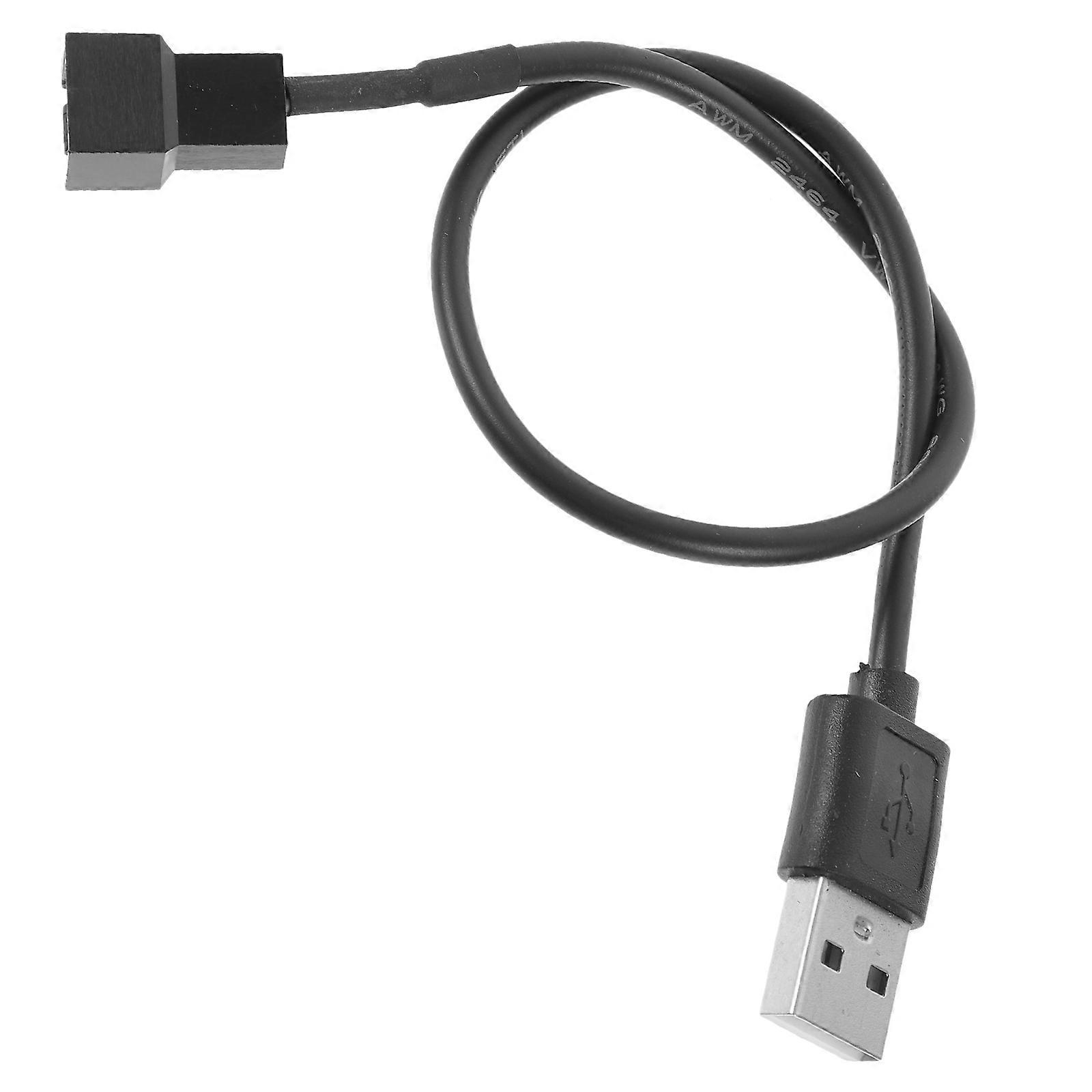 Power Adapter Cable Connecting USB Devices to 3-Pin Fans, Durable and Efficient