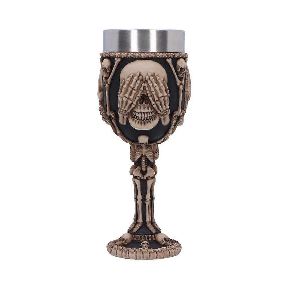 Gobelet Trois Sages Squelettes 20cm