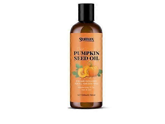Pumpkin Seed Oil for Hair Growth, Face, & Body - Organic, Cold-Pressed Pumpkin Seed Oil - Lightweight, Non-Greasy & Deeply Moisturizing for Scalp, Ski