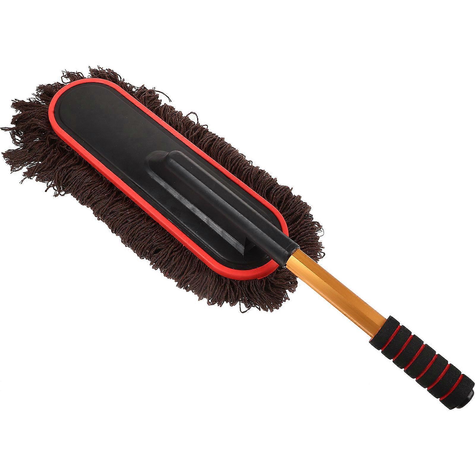 Adjustable Handle Car Wash Brush Vehicle Cleaning On-the-go Cleaning 1Pack