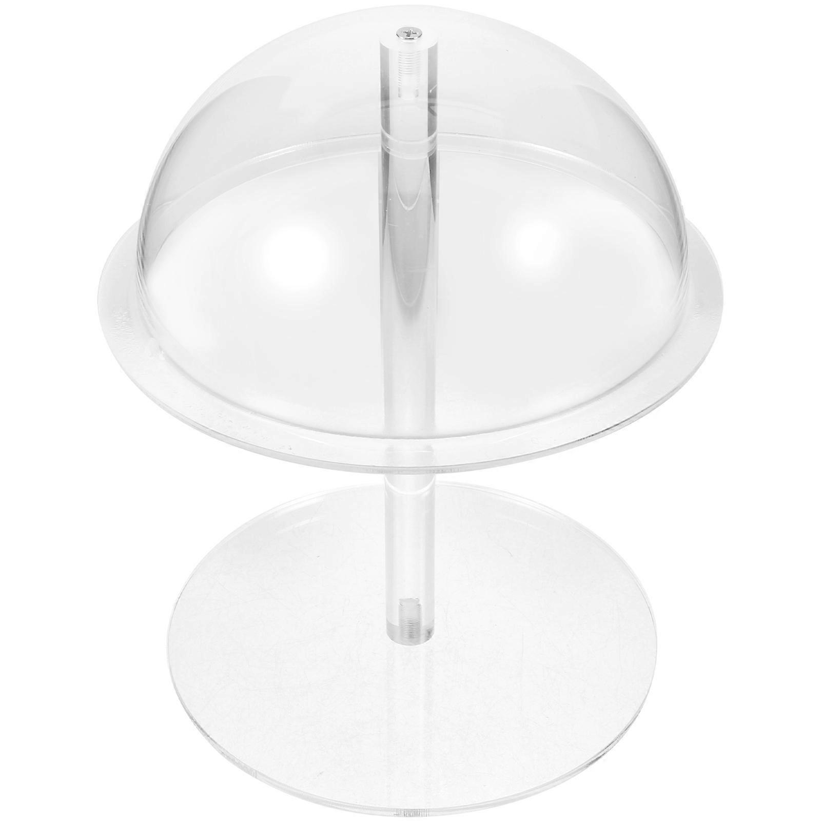 Hat Organizer For Shelf Acrylic Hat Display Stand Cap Storage Holder Height Adjustable Home Use 1Set