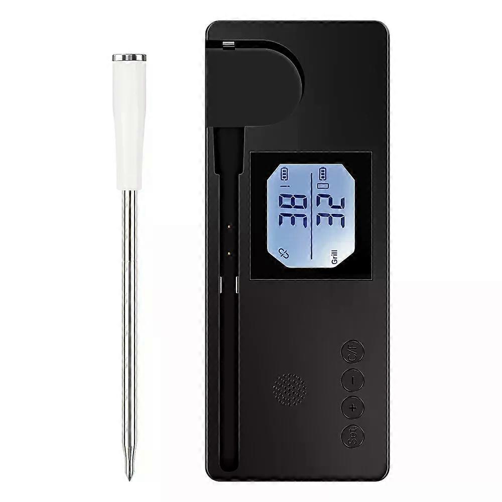 con Wireless Smart Barbecue Thermometer APP Control Meat Thermometer Digital Bluetooth Food Temperature Tester for Kitchen Cooking