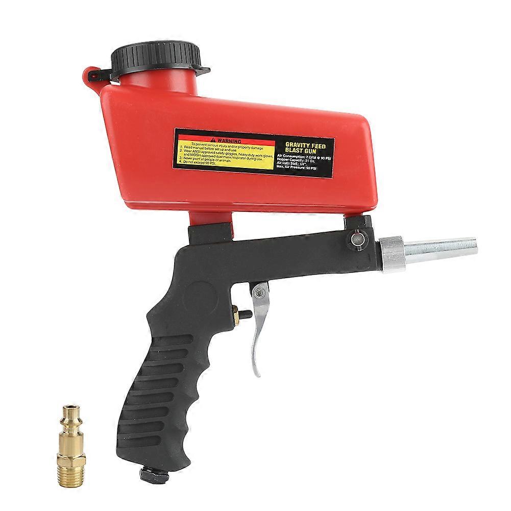Pneumatic sandblasting gun for removing rust and pai SOA