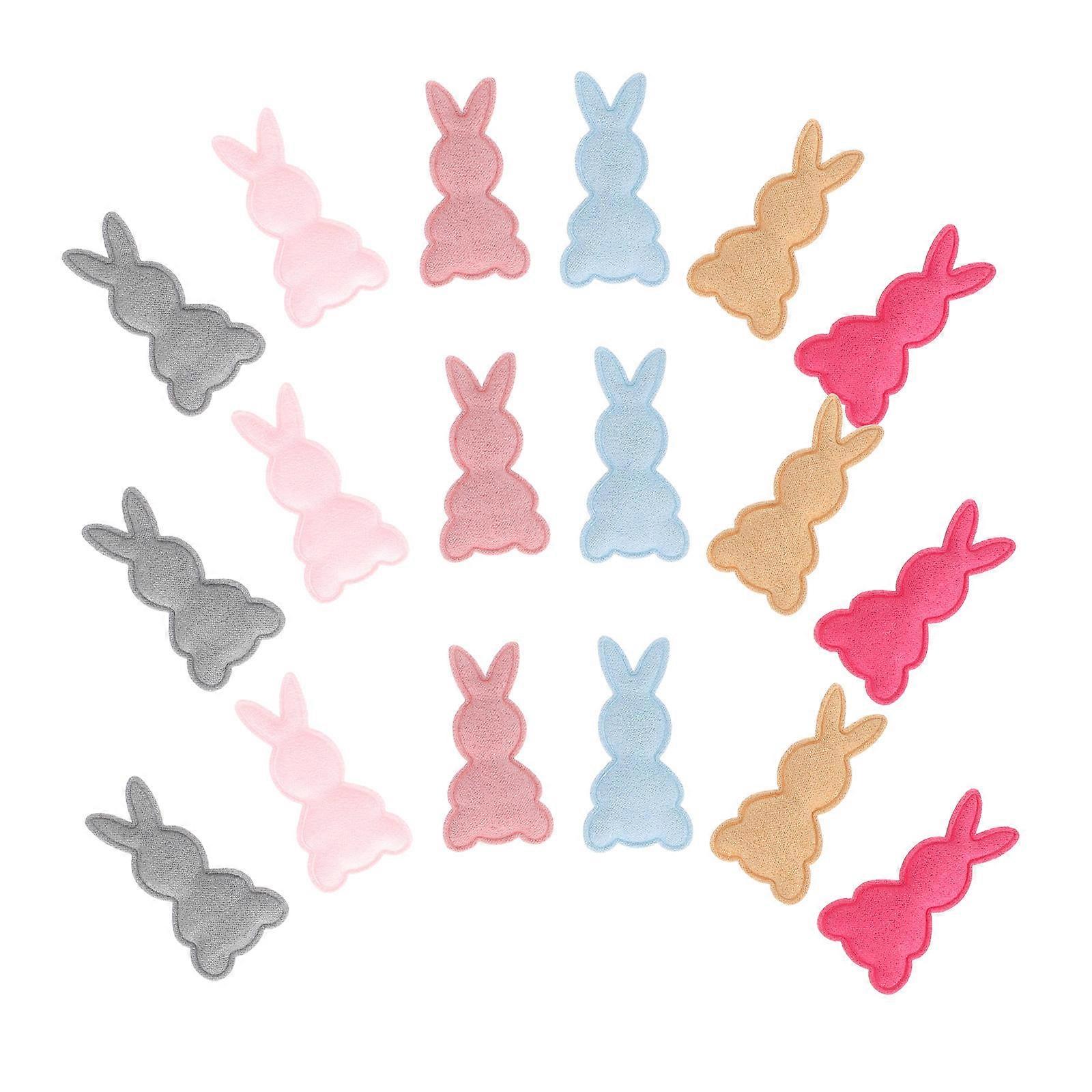 Applique Clothe Material Diy Sewing Easter DIY Projects Blue 50Pcs