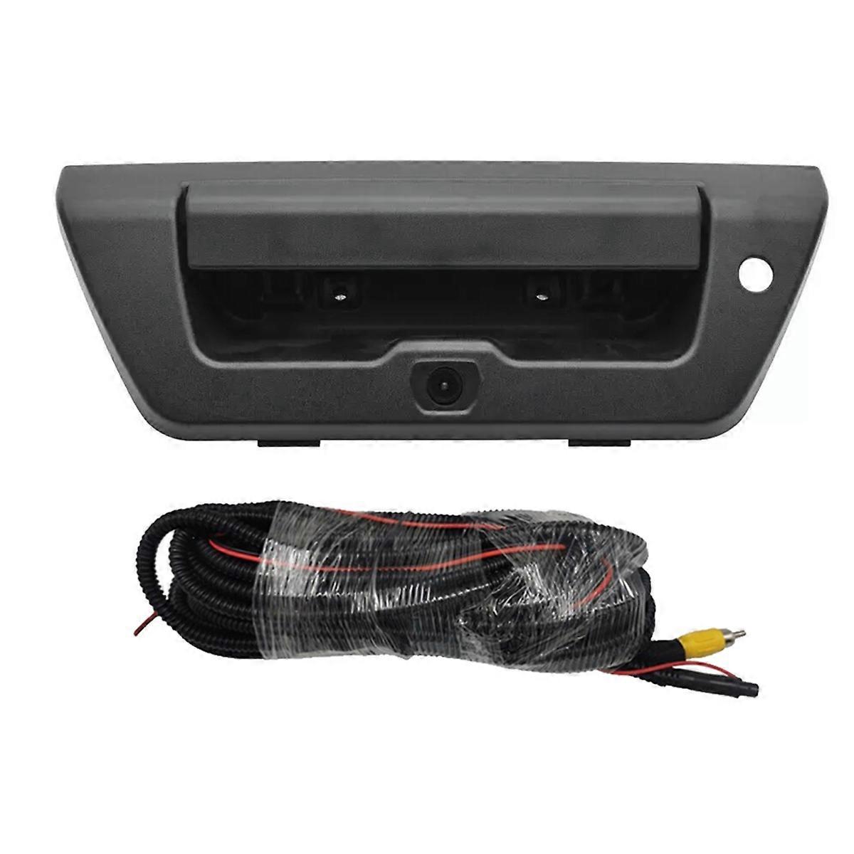 Car Handle Backup Camera with Wire for 2015-2017 FL3Z-9943400- FL3Z9943400AA Rear View Camera