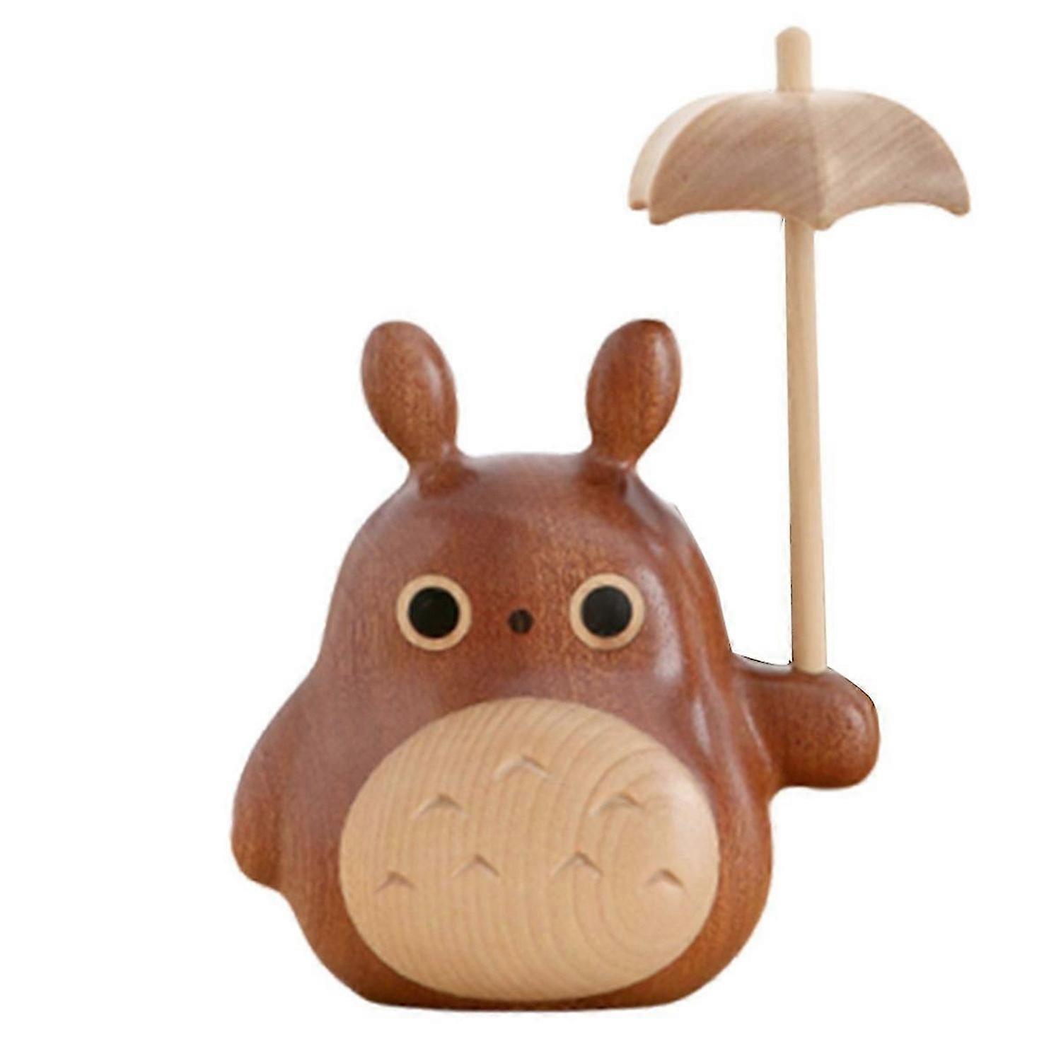 Decorations Cute Home Desktop Decorations Solid Wood Stitching Ornaments