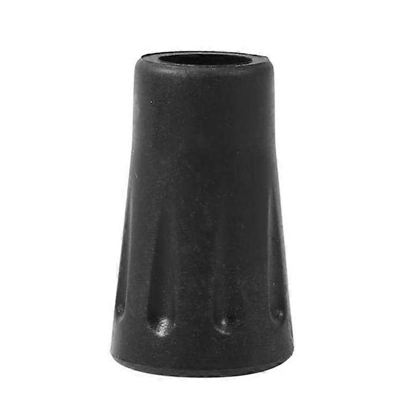Rubber Antiskid Walking Stick Crutch Cane Bottom Pads Protector Pole 12mm X39mm Cane Tip Trekki D1S1
