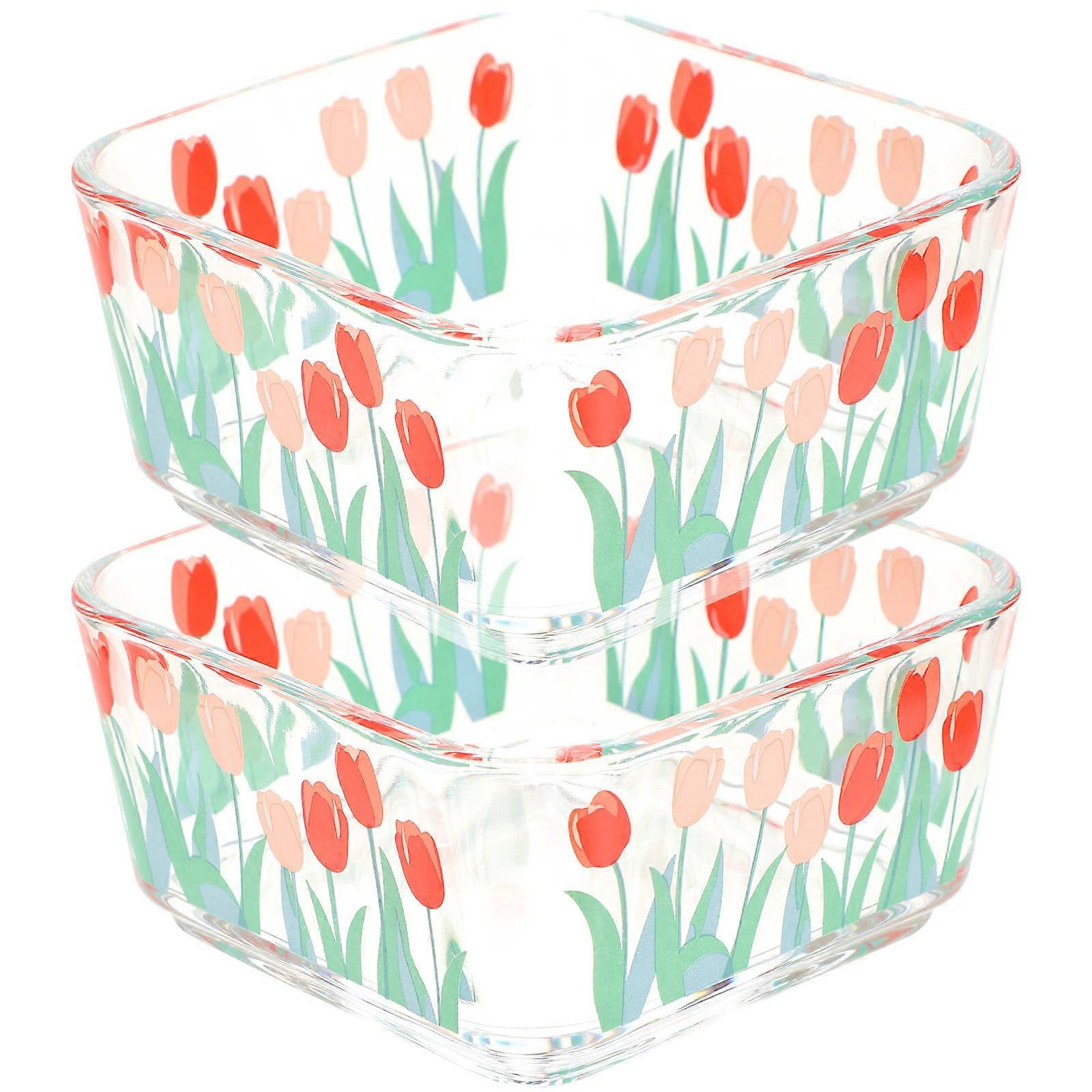 Bunny Water Bowl Small Pet Feeder Daily Use Anti Tip 10x5cm 2Pcs
