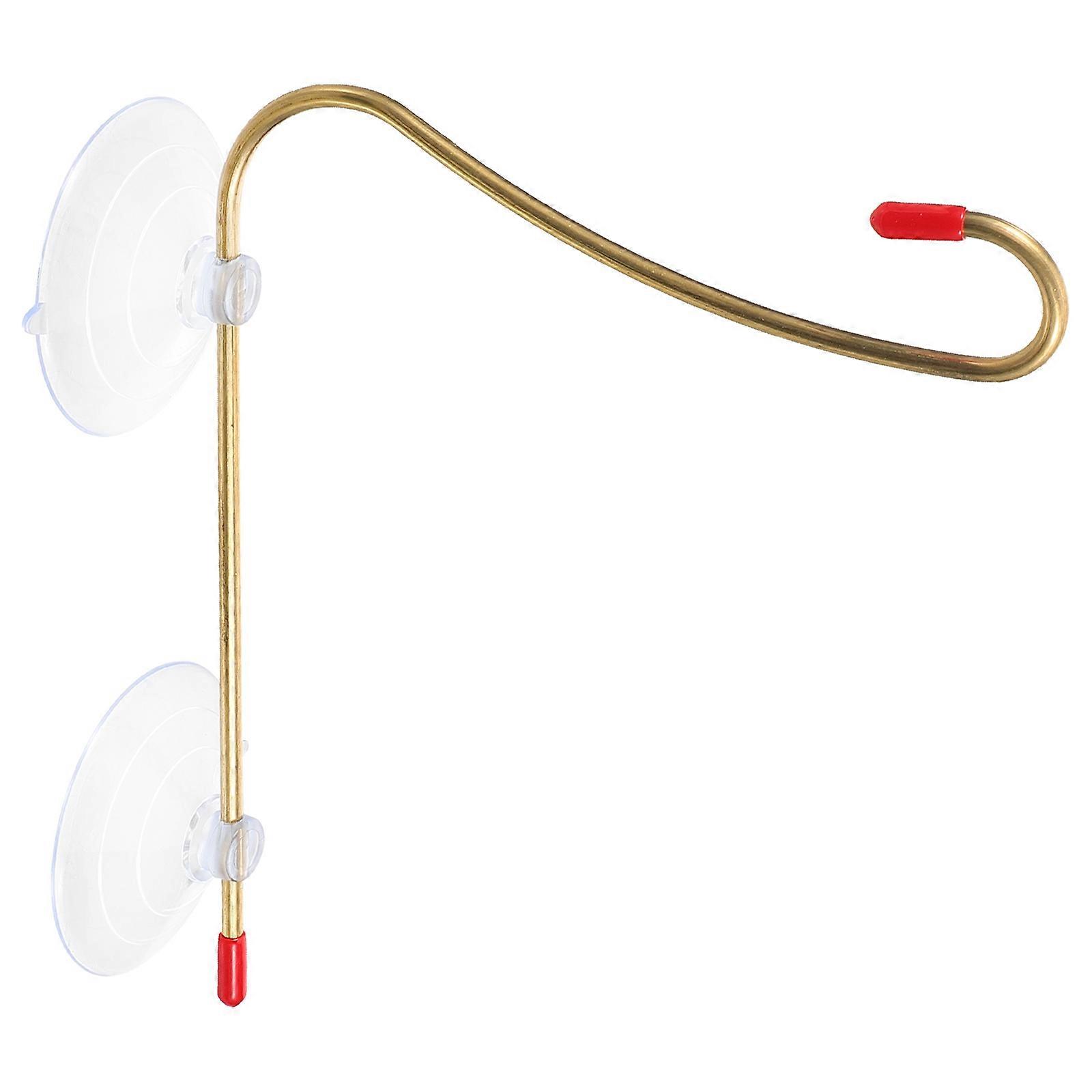 Hook For Bird Feeder Window Mount Hummingbird Feeder Bracket Copper Material Home Decoration 1Pcs