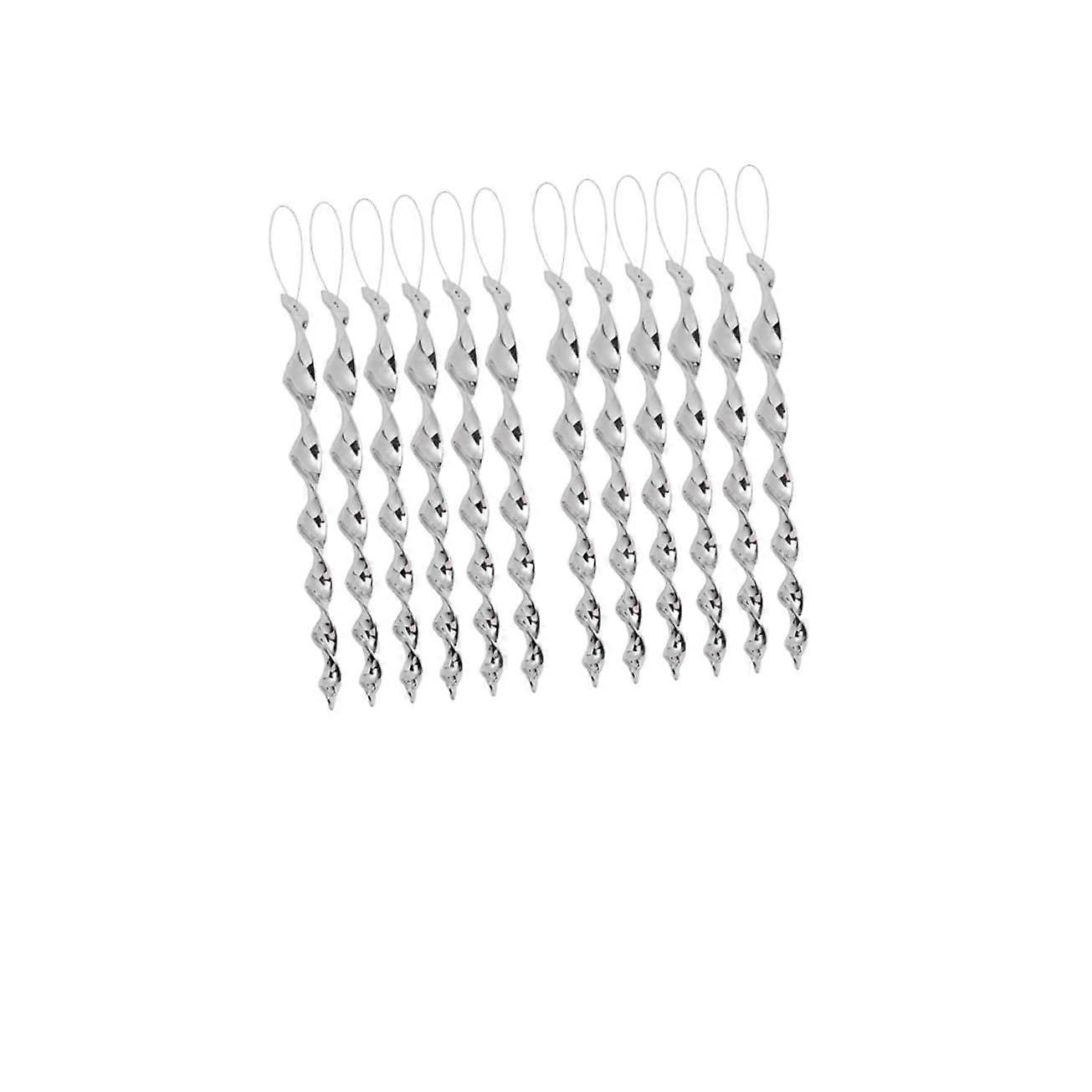 Reflective Bird Scare Rods - 12 Pack Spiral Design, Durable Bird Deterrent for Garden, Outdoor Use, Confuses Birds