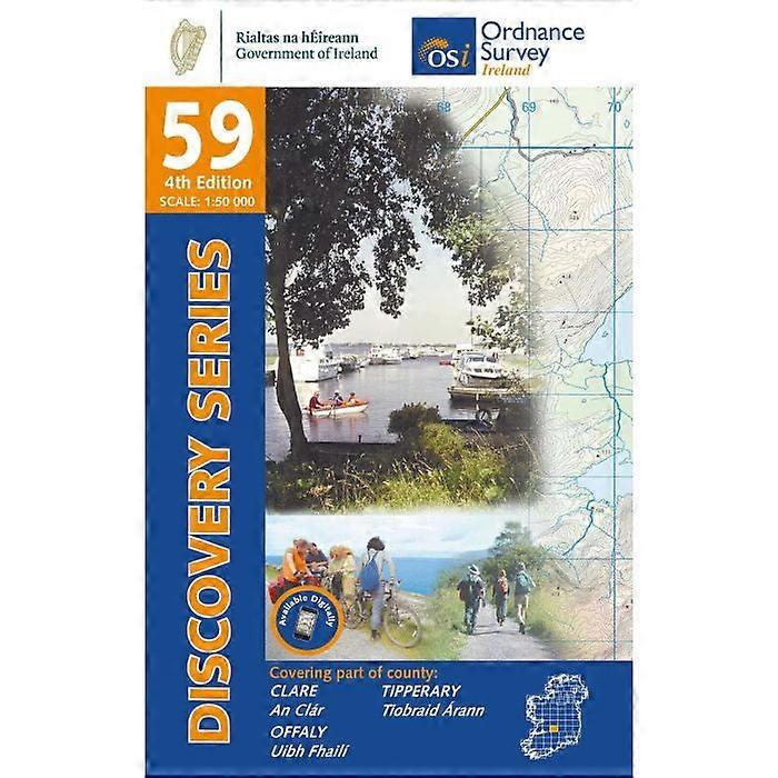 Irish Discovery Map 59, Clare, Offaly And Tipperary