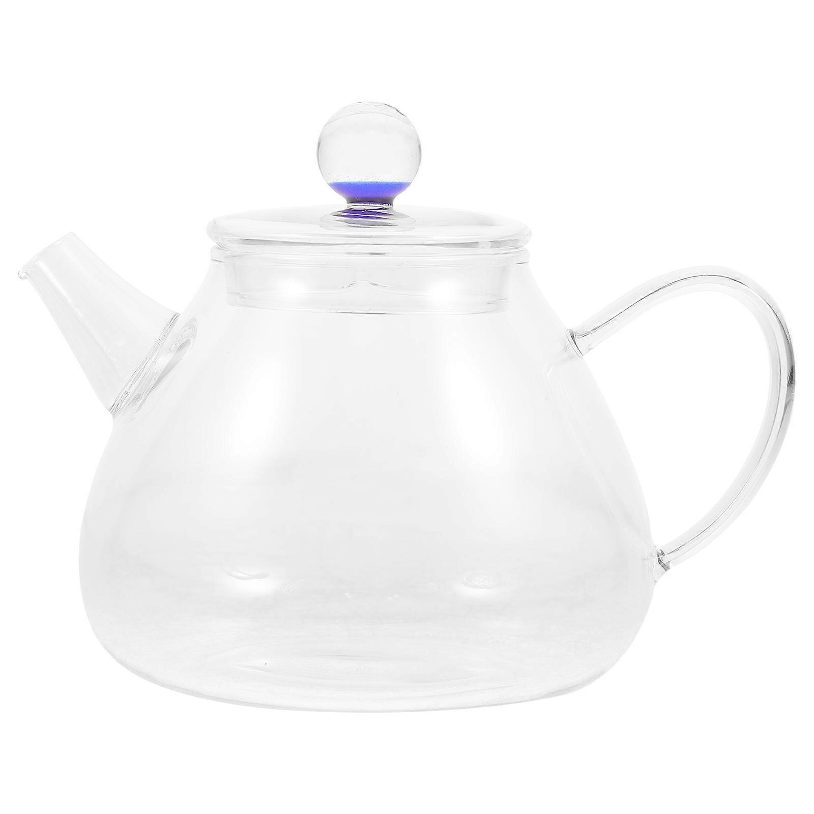 Glass Teapot Kettle Loose Leaf Tea Brewing Party 250ml 1Pack