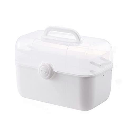 Foldable Portable White M First Aid Kit