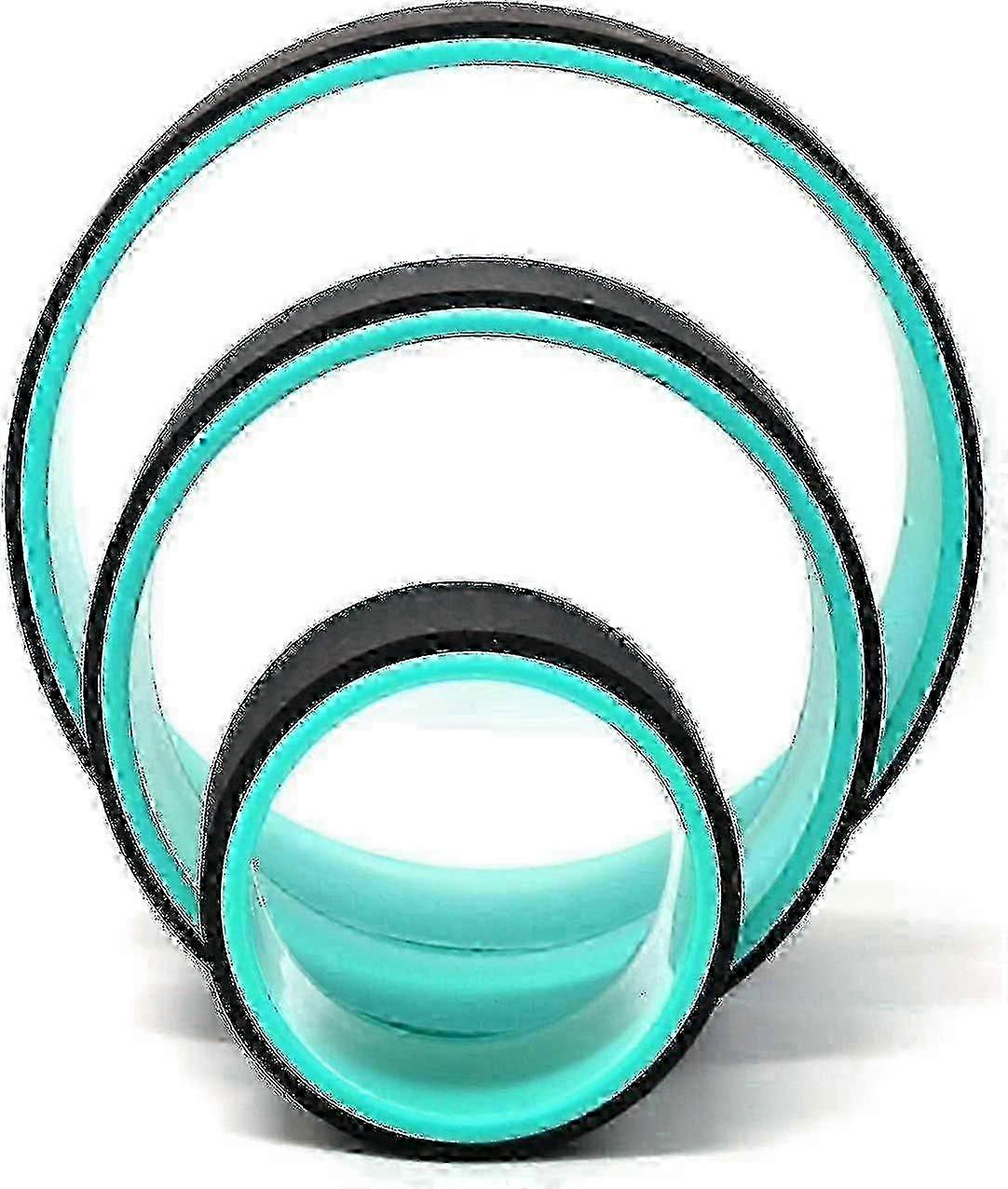 Yoga Wheel for Deep Stretches - Soft Foam Roller for Flexibility Training