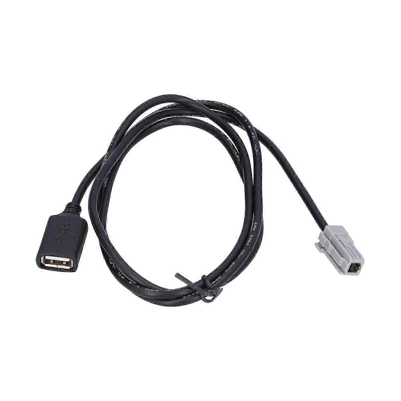 AUX USB MP3 Audio Input Cable Adapter Car Accessory for Certain Models