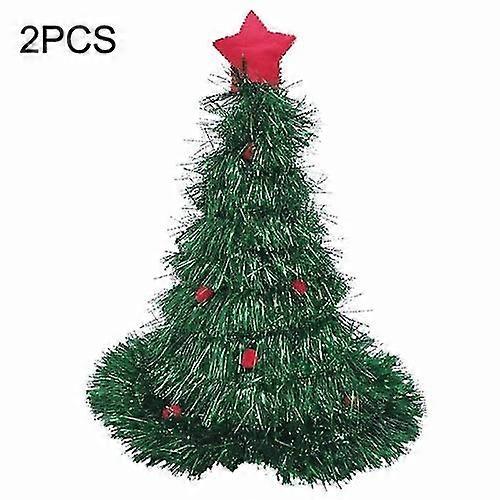 2stk Julepynt Ikke vævet juletræshat