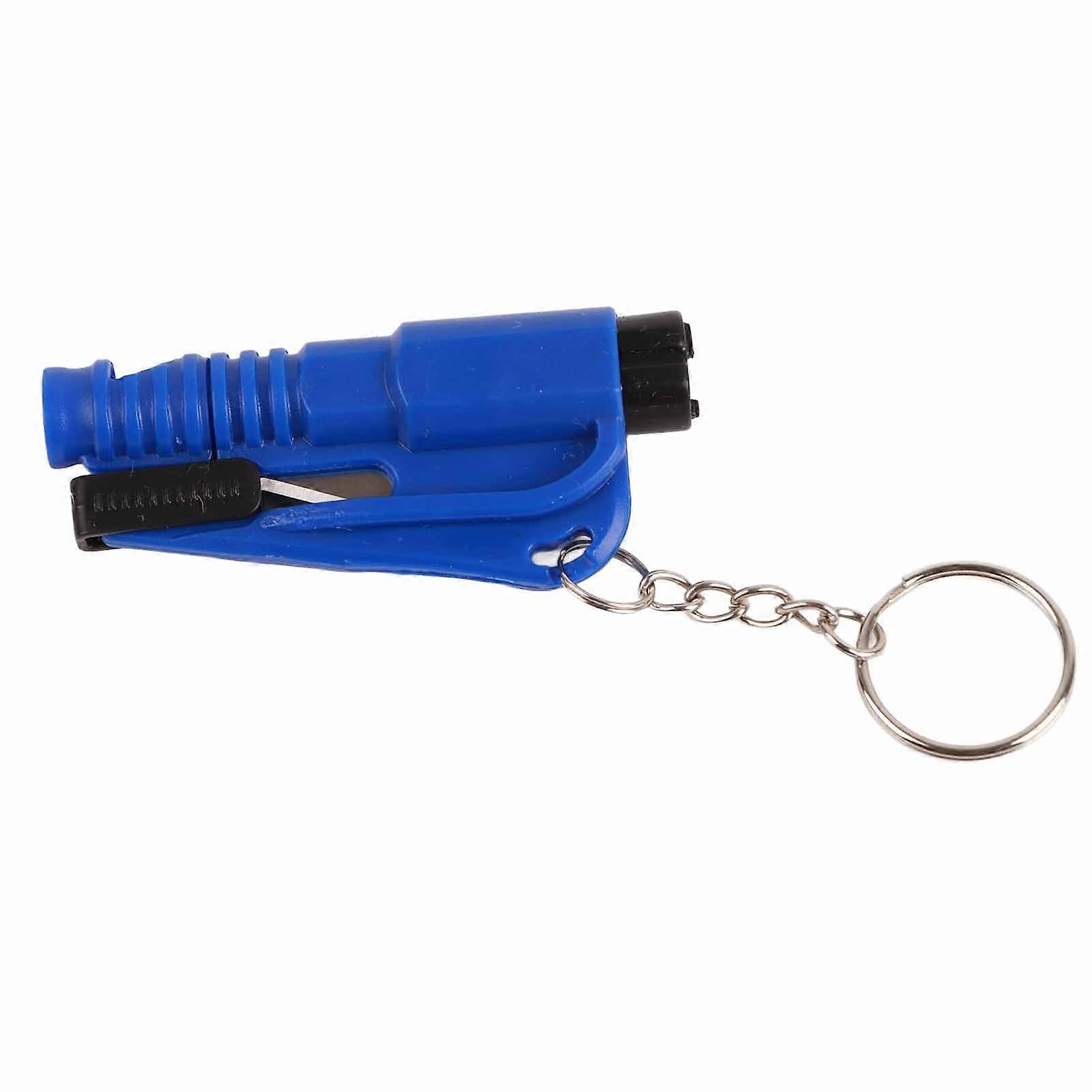 Car Window Breaker Three in One Multifunctional Mini Vehicle Emergency Window Glass Safety Hammer Red