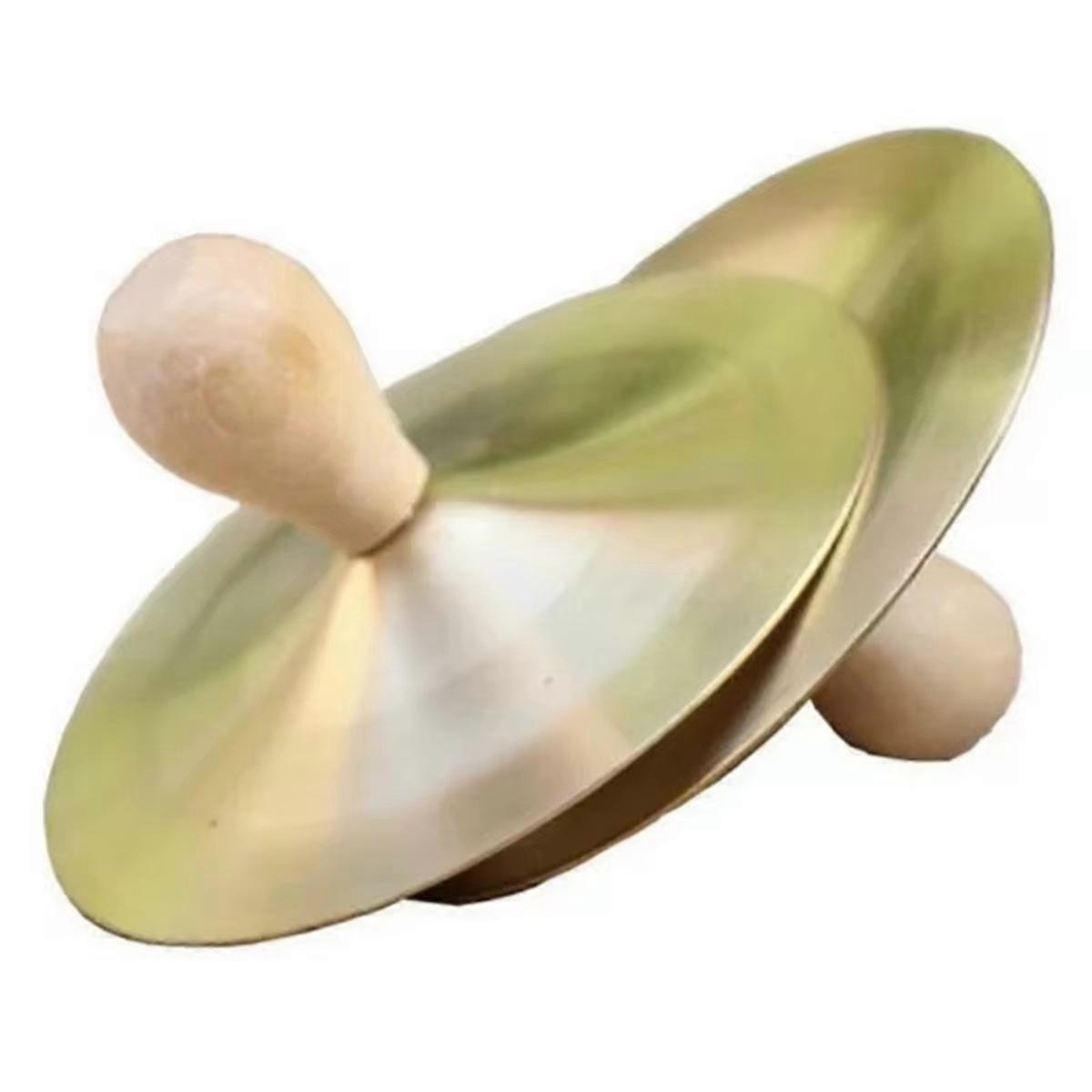 Orff Instrument 12cm with Handle Copper Cymbals Children'S Percussion Instrument Toys Mount Cymbals