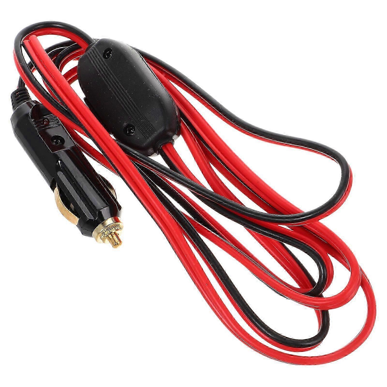 Compact Cigarette Lighter Charging Cord, Durable Extension for Reliable Connectivity